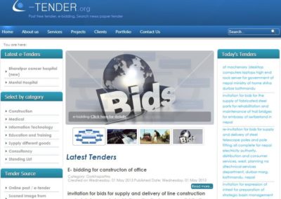 E-bidding Management System Software